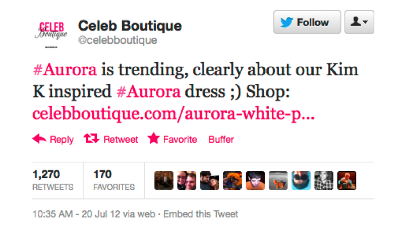 Social Media Case Study: Celeb Boutique